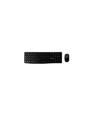 KIT ACTECK CREATOR MK440 TECLADO Y MOUSE INALAMBRICO RECEPTOR USB 105 TECLAS OPTICO 1000 DPI NEGRO AC 931755