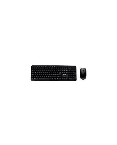 KIT ACTECK CREATOR MK450 TECLADO Y MOUSE INALAMBRICO RECEPTOR USB 105 TECLAS MULTIMEDIA ESPAAOL WIN LINUX MEMBRANA OPTICO 1200 
