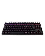 TECLADO GAMER BALAM RUSH DOMINATE GK560 ALAMBRICO USB ILUMINACION RGB MULTIMEDIA ESPAAOL 88 TECLAS NEGRO BR 932707