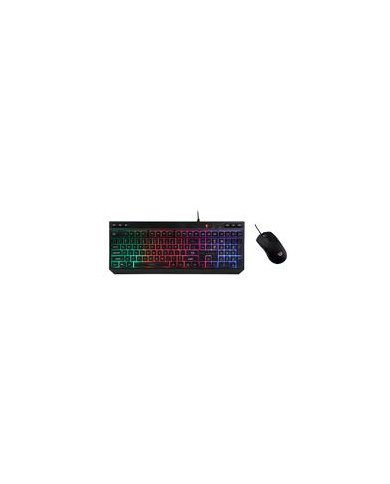 KIT GAMER BALAM RUSH SQUAD MASTER PLUS KTM555 TECLADO Y MOUSE ALAMBRICO MULTIMEDIA ERGONOMICO WIN MAC IOS ANDROID RETROILUMINAD