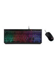 KIT GAMER BALAM RUSH SQUAD MASTER PLUS KTM555 TECLADO Y MOUSE ALAMBRICO MULTIMEDIA ERGONOMICO WIN MAC IOS ANDROID RETROILUMINAD