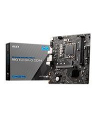 MB MSI H610 INTEL S 1700 12A GEN 2XDDR4 3200MHZ PCIE 40 HDMI DVI DP 2XUSB 32 M2 MICRO ATX GAMA BASICA