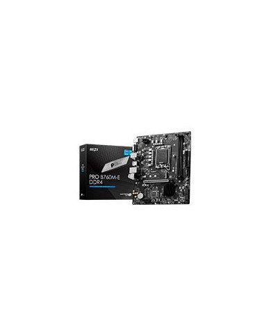 MB MSI B760 INTEL S 1700 14A 13A 12A GEN 2X DDR4 4800 HDMI M2 4X USB32 MATX GAMA MEDIA