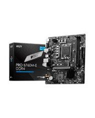 MB MSI B760 INTEL S 1700 14A 13A 12A GEN 2X DDR4 4800 HDMI M2 4X USB32 MATX GAMA MEDIA