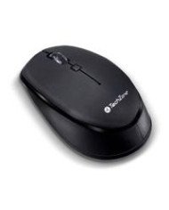 MOUSE TECHZONE TZ19MOU01 INA OPTICO INALAMBRICO 1000 DPIS ERGONOMICO NEGRO