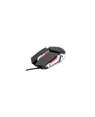 MOUSEMANHATTAN179348 OPTICO GAMING 7 BOTONES NEGRO PLATA 3200 DPI