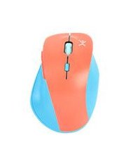 MOUSE INALAMBRICO 1600 DPI ERGONOMICO SILENCIOSO CONECTOR USB PERFECT CHOICE THUMB AZUL MAMEY