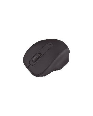 MOUSE OPTICO QUARONI INALAMBRICO 4 BOTONES COLOR NEGRO CON AJUSTE DE DPI 1600 1200 800