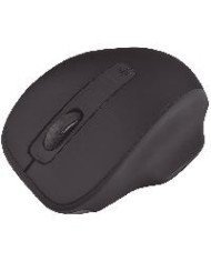 MOUSE OPTICO QUARONI INALAMBRICO 4 BOTONES COLOR NEGRO CON AJUSTE DE DPI 1600 1200 800