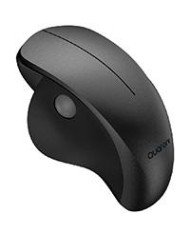 MOUSE INALMBRICO ERGONMICO SCROLL LATERAL QUARONI 3 SCROLL RECEPTOR 24 GHZ 1200 DPI PTICO BAJO CONSUMO NEGRO