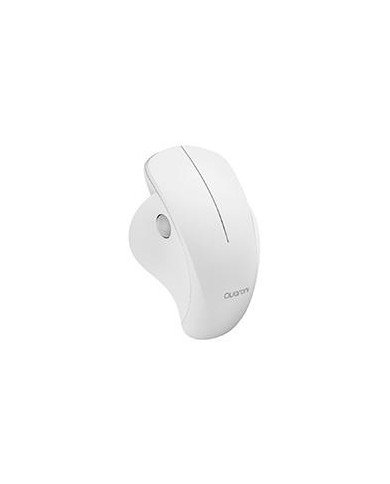 MOUSE INALMBRICO ERGONMICO SCROLL LATERAL QUARONI 3 SCROLL RECEPTOR 24 GHZ 1200 DPI PTICO BAJO CONSUMO BLANCO