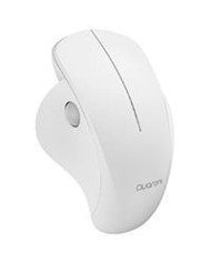 MOUSE INALMBRICO ERGONMICO SCROLL LATERAL QUARONI 3 SCROLL RECEPTOR 24 GHZ 1200 DPI PTICO BAJO CONSUMO BLANCO