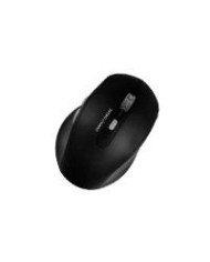 MOUSE INALAMBRICO 1600 DPI OPTICO RECARGABLE ERGONOMICO SILENCIOSO PERFECT CHOICE CLIX NEGRO