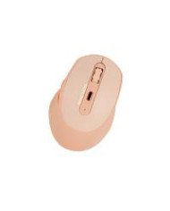 MOUSE INALAMBRICO 1600 DPI OPTICO RECARGABLE ERGONOMICO SILENCIOSO PERFECT CHOICE CLIX CAQUI