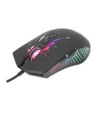 MOUSE OPTICO GAMING MANHATTAN 190220 7 BOTONES 7200 DPI LED RGB NEGRO
