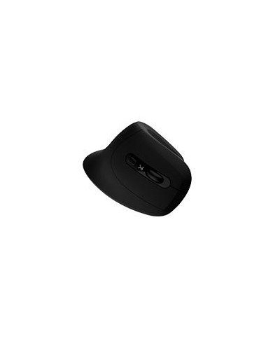 MOUSE VERTICAL INALAMBRICO 800 A 1200 DPI SILENCIOSO CONECTOR USB ERGONOMICO PERFECT CHOICE SNOUSE NEGRO