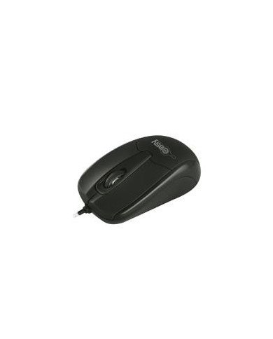 MOUSE ALAMBRICO OPTICO 1000 DPI CONECTOR USB EASY LINE BY PERFECT CHOICE NEGRO