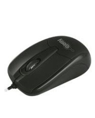 MOUSE ALAMBRICO OPTICO 1000 DPI CONECTOR USB EASY LINE BY PERFECT CHOICE NEGRO