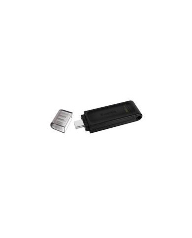 MEMORIA KINGSTON 32GB USB C 32 GEN 1 ALTA VELOCIDAD DATATRAVELER 70 NEGRO DT70 32GB