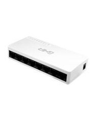 SWITCH GHIA 8 PUERTOS RJ45 10 100 MBPS NO ADMINISTRABLE AUTO MDI MDIX HALF FULL DUPLEX