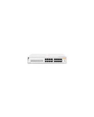 SWITCH HPE ARUBA R8R48A INSTANT ON 1430 CON 16 PUERTOS POE CLASE 4 RJ45 10 100 1000 MBPS NO ADMINISTRABL