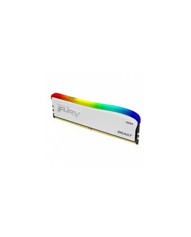 MEMORIA RAM KINGSTON FURYBEAST DDR4 WHITE 8GB 3600MHZKF436C17BWA 8