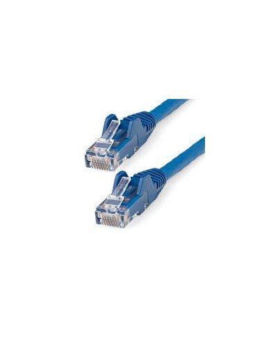CABLE ETHERNET CAT 6 DE 5 METROS LSZH CABLE DE RED PATCH CAT6 UTP RJ45 POE DE 100W 10 GBE SIN ENGANCHES AZUL ETL STARTECHCOM MO